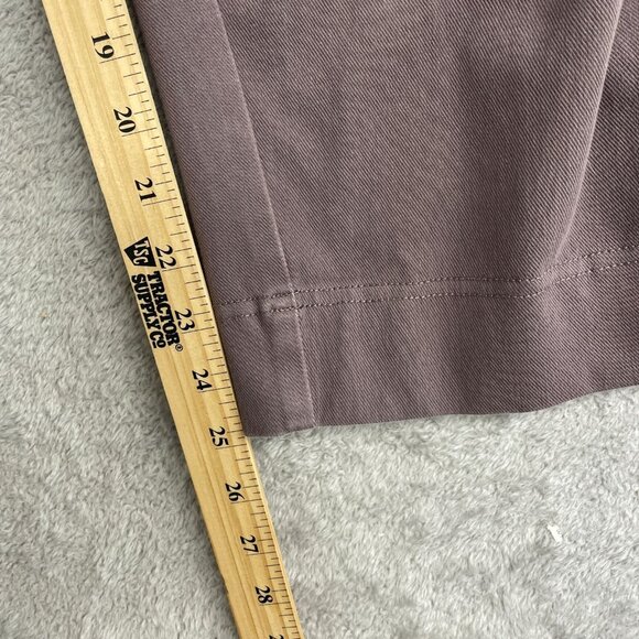 NWOT 32 Degrees Cool Women's M Ankle Length Cropped Pants Cotton Blend Purple - Picture 7 of 10